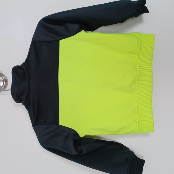 ✨3/$25✨ Nike Black and Neon Boys Athletic Jacket - 2T - Picture 2 of 8